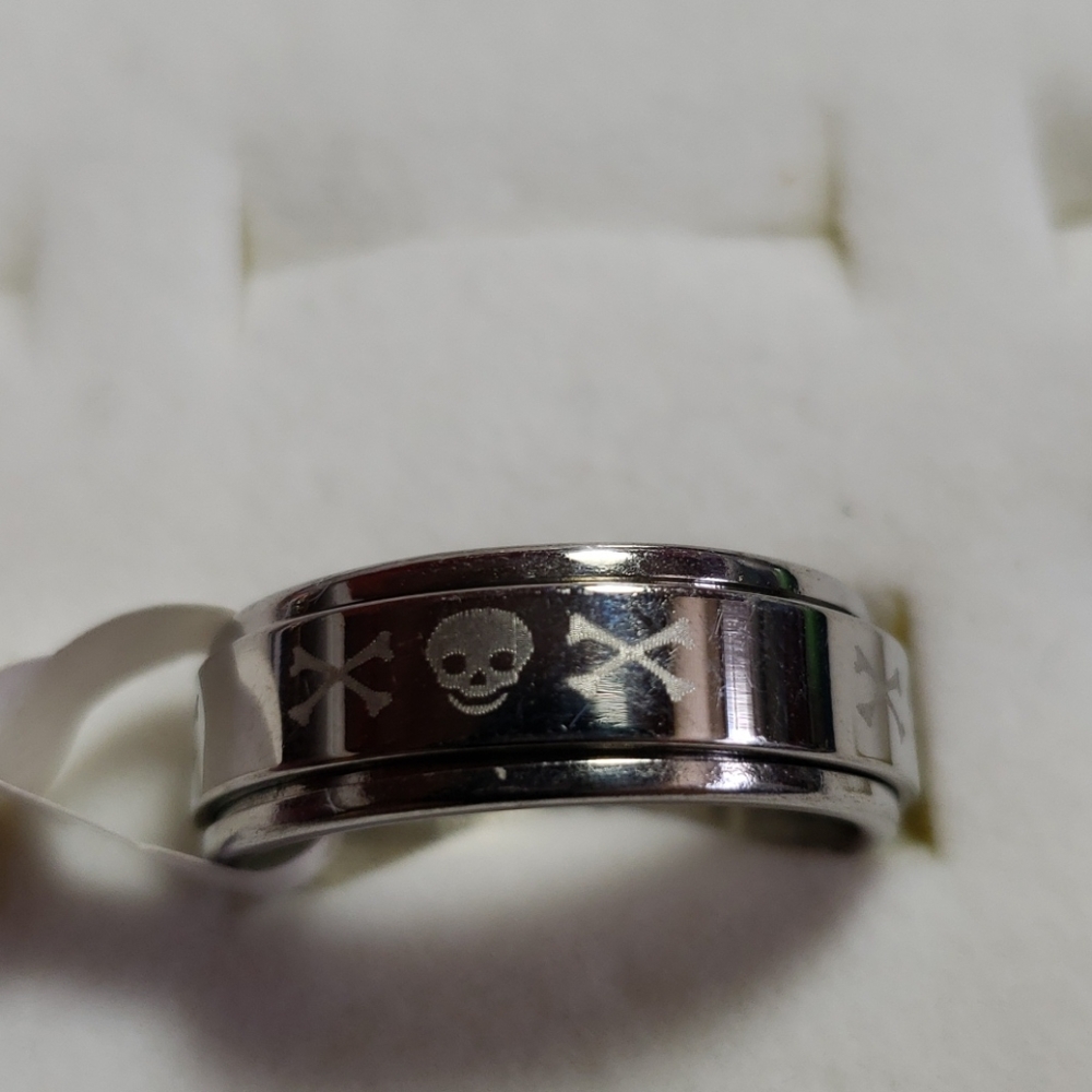 Mens spinner Ring [11]